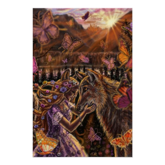 Pôster Wolf Love (Frente)