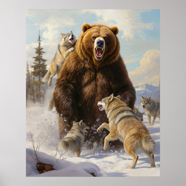 Poster Wolf Pack (Frente)