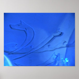 Poster Wolf Room no Hotel de Glace, Quebec, Canadá