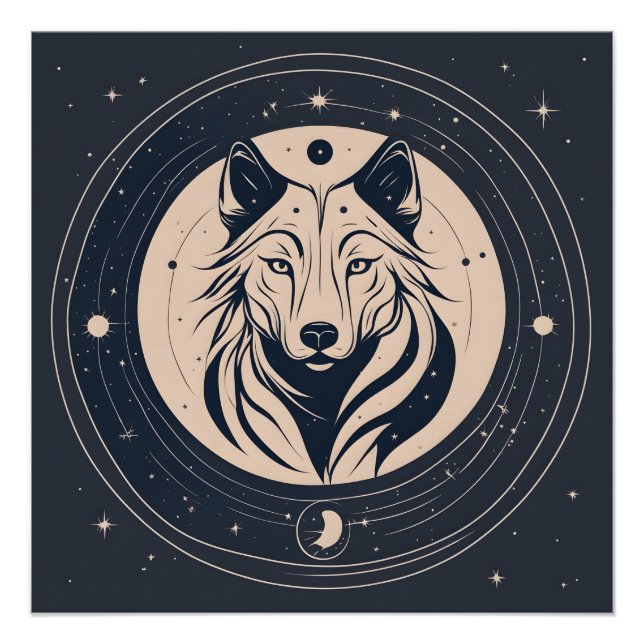 Pôster Wolf Spirit (Frente)