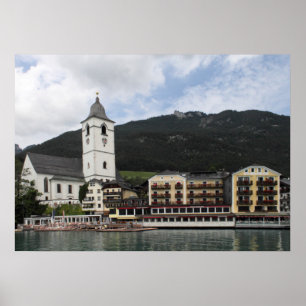 Pôster Wolfgang am Wolfgangsee, Salzburg Österreich