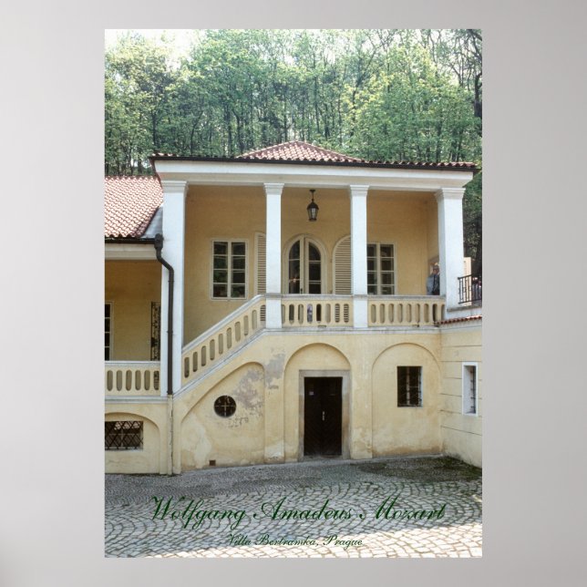 Poster Wolfgang Amadeus Mozart (Frente)