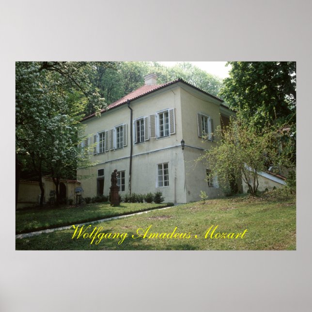 Pôster Wolfgang Amadeus Mozart (Frente)