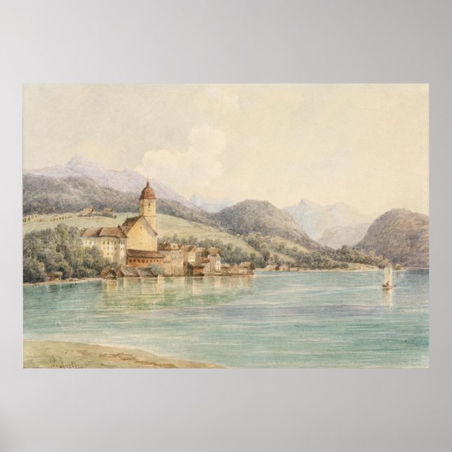 Poster Wolfgang no lago Wolfgang Carl Lafite (Frente)