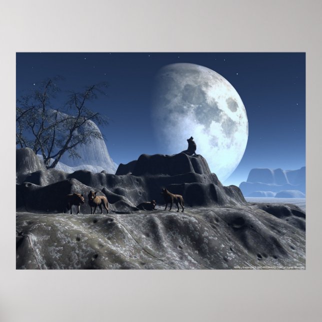 Poster Wolfy (Frente)