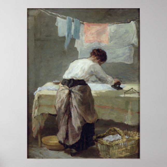 Pôster Woman Ironing (Frente)