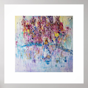 Poster Woman Under the Wisteria