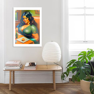 Pôster Woman waiting B