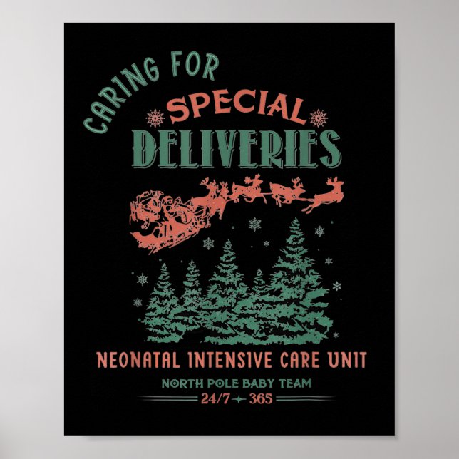 Poster Women Caring For Special Deliveries Nicu Nurse Chr (Frente)