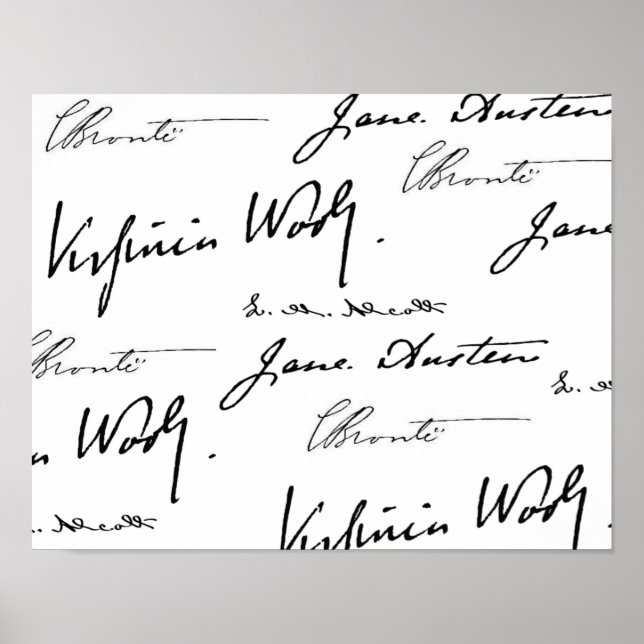 Pôster Women Writers (Frente)