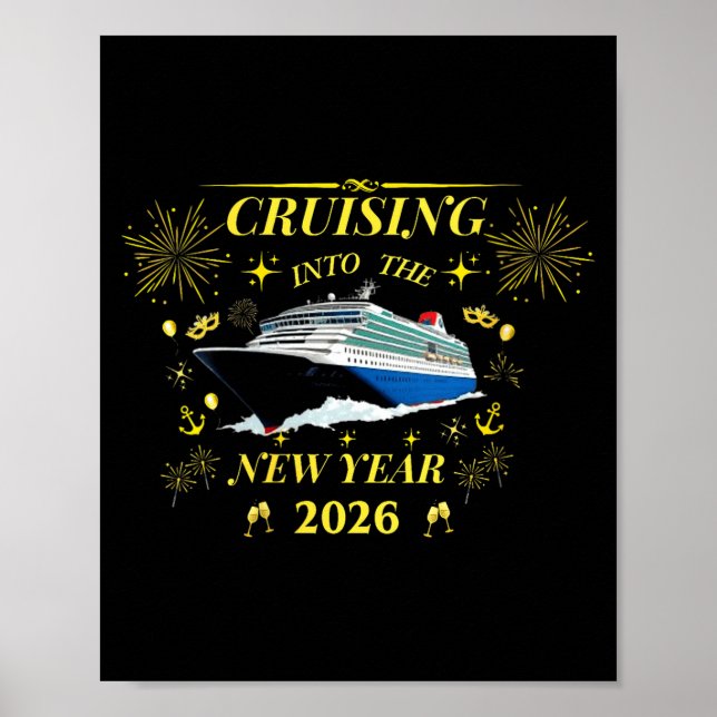 Poster Womens Adventure Awaits – Welcome 2026 V-neck  (Frente)