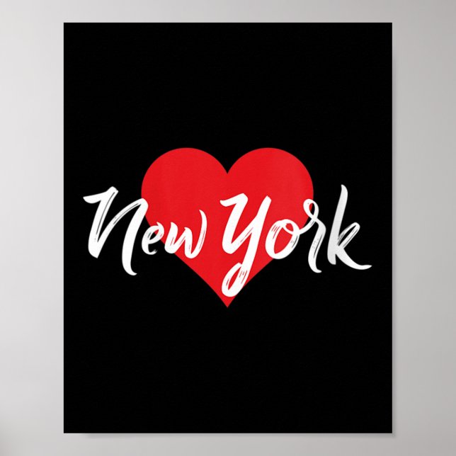 Poster Womens I Love New York For Women New Yorker Lover  (Frente)