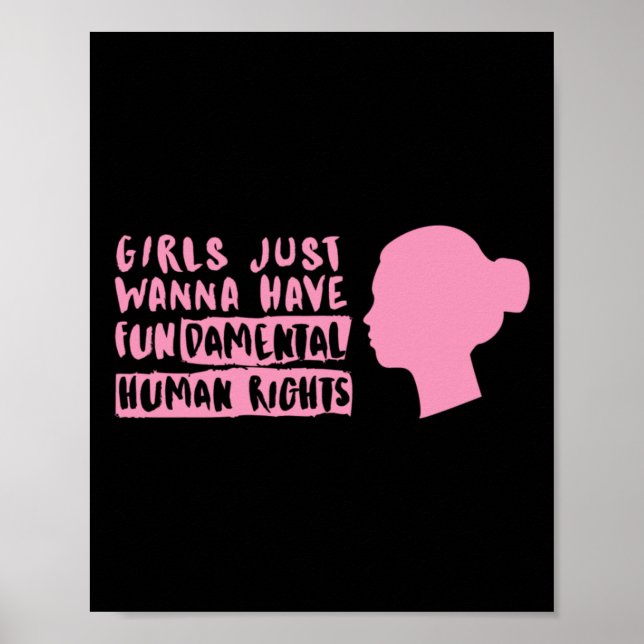 Poster Womens Right Sticker (Frente)