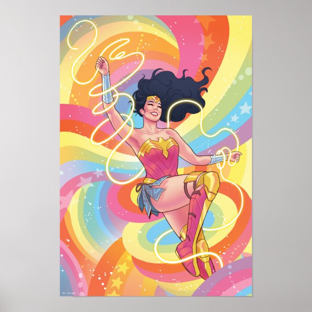 Poster Wonder Woman #773 DC Pride Comic Cover (Frente)