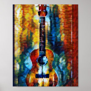 Poster Wonderful Bass Guitar