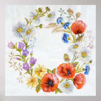 Pôster Wonderful Wreath Huge Print