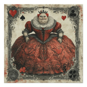 Pôster Wonderland Queen of Hearts: Chefes de Autoridade