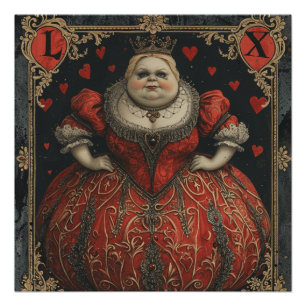 Pôster Wonderland Queen of Hearts: Decreto Majestade