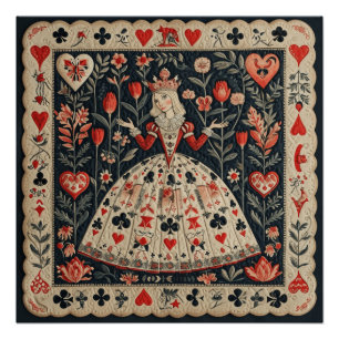 Pôster Wonderland Queen of Hearts: Real Decreto