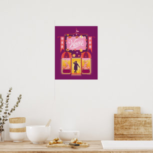 Poster Wonka Candy Store Graphic