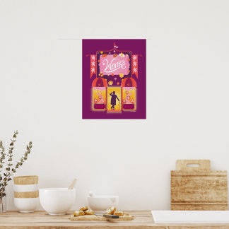 Poster Wonka Candy Store Graphic