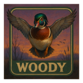 Pôster Wood Duck Poster