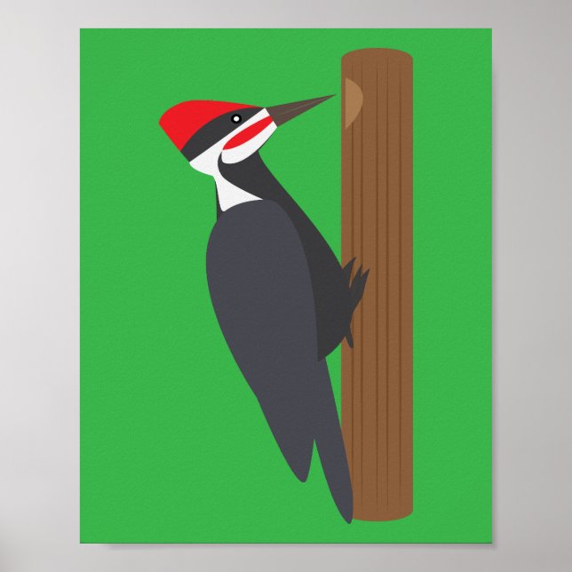 Poster Woodpecker (Frente)