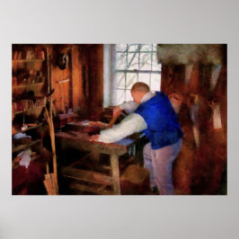 Pôster Woodworker - O carpinteiro mestre