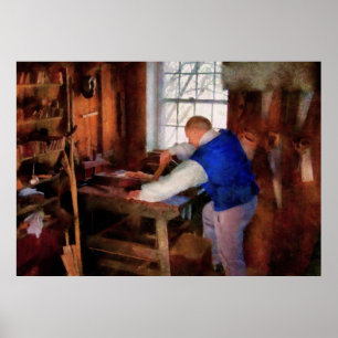 Pôster Woodworker - O carpinteiro mestre