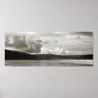 Poster Woolacombe Beach, Devon, Reino Unido