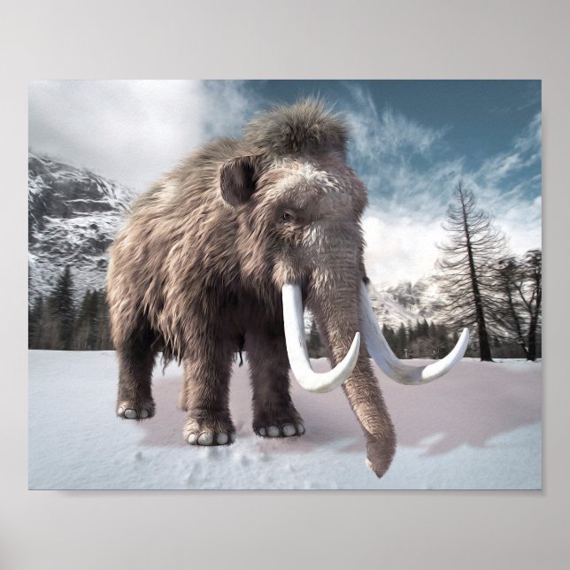 Poster Wooly Mammoth (Frente)