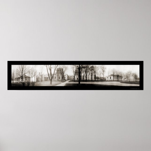 Pôster Wooster College OH Foto 1910 (Frente)