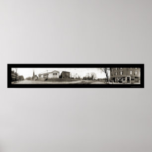 Pôster Worcester, foto principal 1910 da rua das MÃES