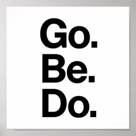 Poster Word, Motivational, Retro