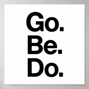 Poster Word, Motivational, Retro