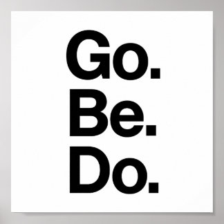 Poster Word, Motivational, Retro