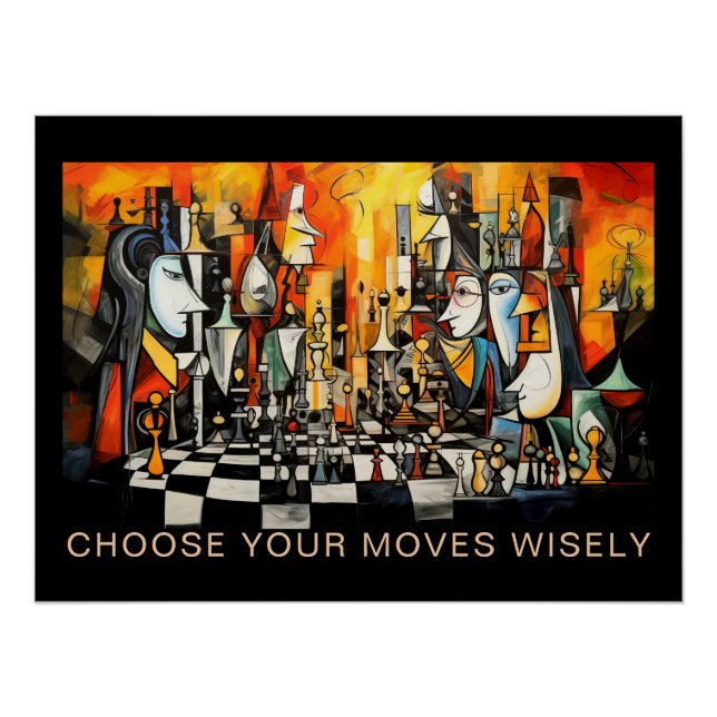 Pôster Words of Wisdom Chess  (Frente)