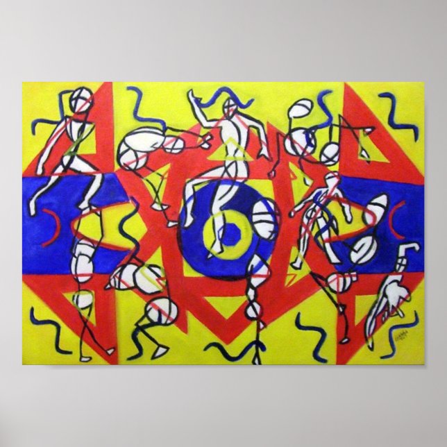 Pôster Workout Aeróbico (Frente)