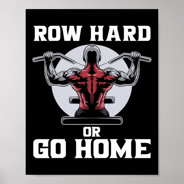 Poster Workout de Malhação de Construção de Bodybuilding  (Frente)