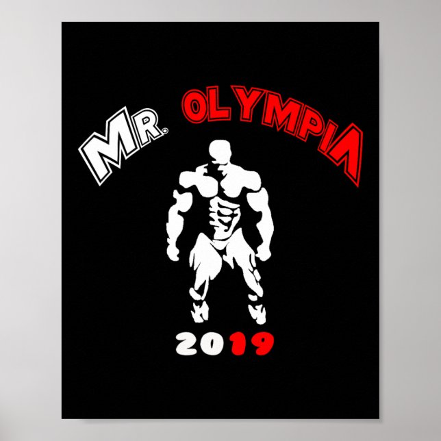 Poster Workout de Malhação Gym Bodybuilding 2019 (Frente)