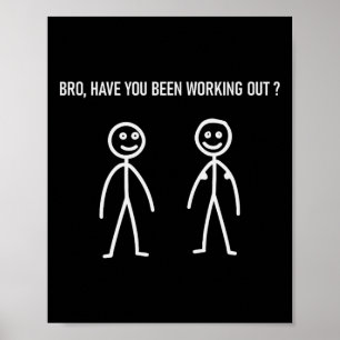 Poster Workout Meme Lift Engraçado Gym E Sayin De Constru