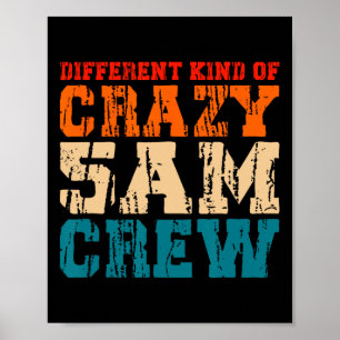 Poster Workout Squad 5 Am Crew Engraçado Gym Dizendo Vint