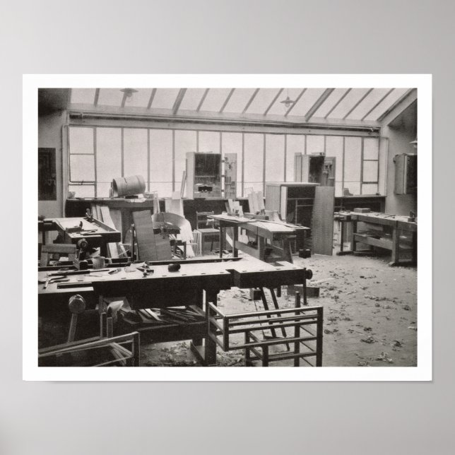 Pôster Workshop do carpinteiro, dos Workshops (Frente)