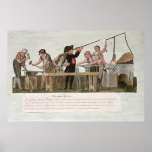 Pôster Workshop para criadores de espingardas, 1793