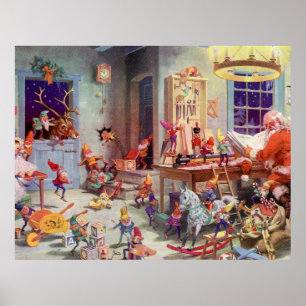 Pôster Workshop Santas