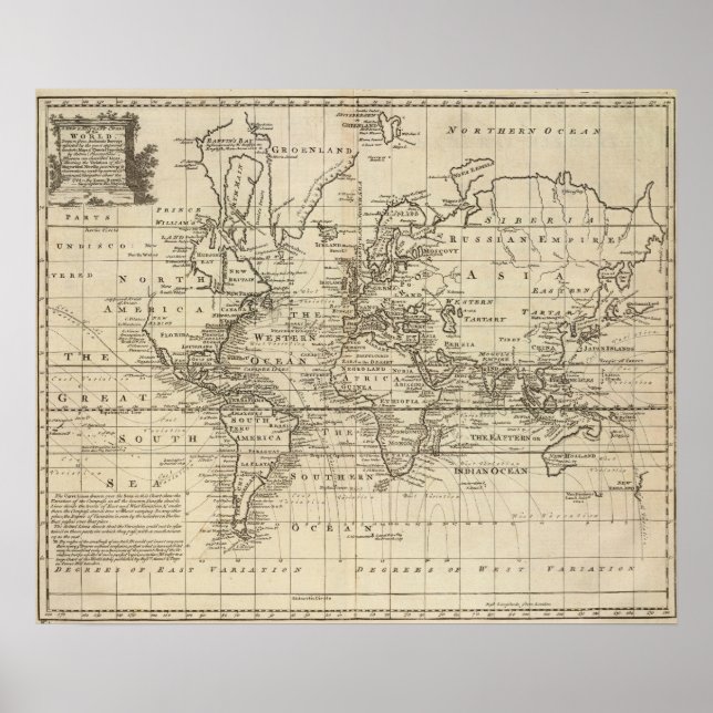 Poster World Chart (Frente)