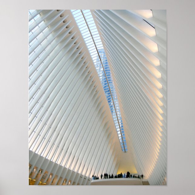 Pôster World Trade Center Transportation Hub, NY (Frente)