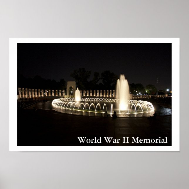 Poster World War II Memorial (Frente)