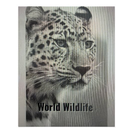 PÔSTER WORLD WILDLIFE POSTER