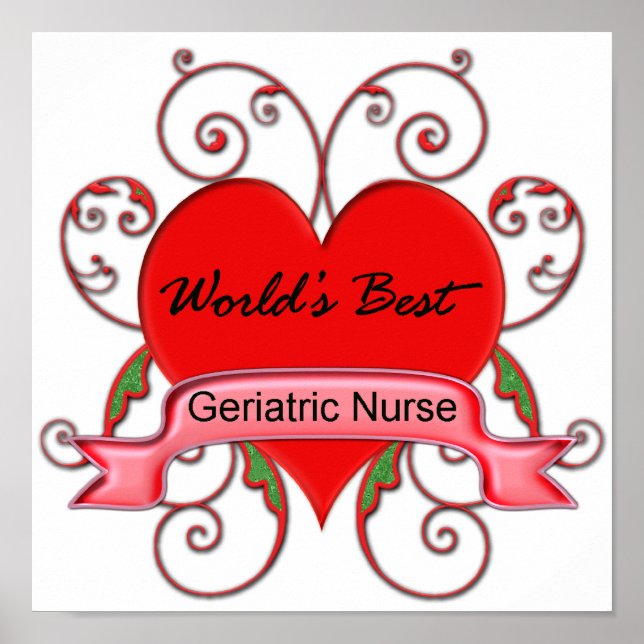 Pôster World's Best Geriatric Nurse (Frente)